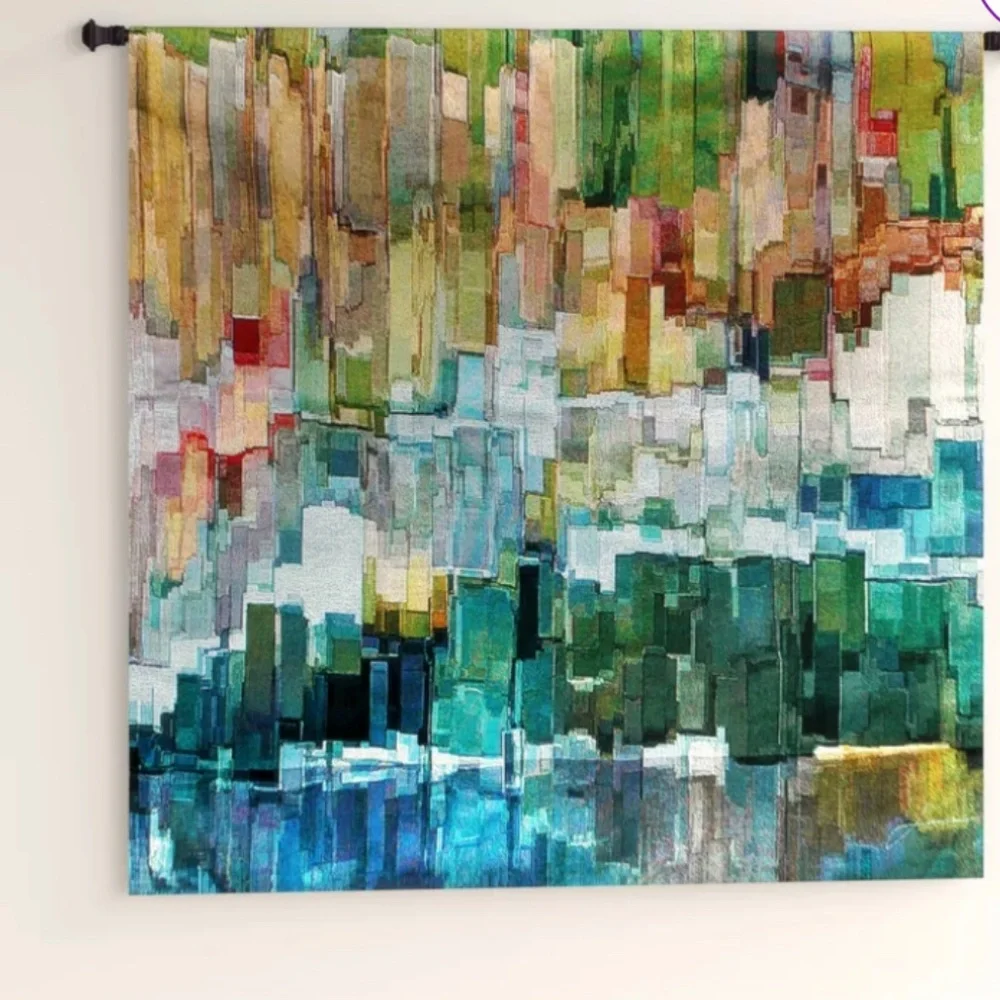 NWOT GLACIER BAY III Contemporary Tapestry Wall Hanging